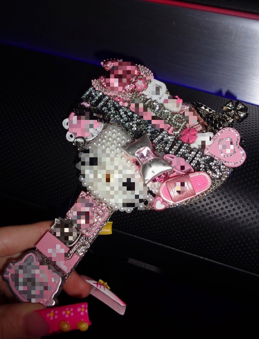 Custom mini heart mirror ♡