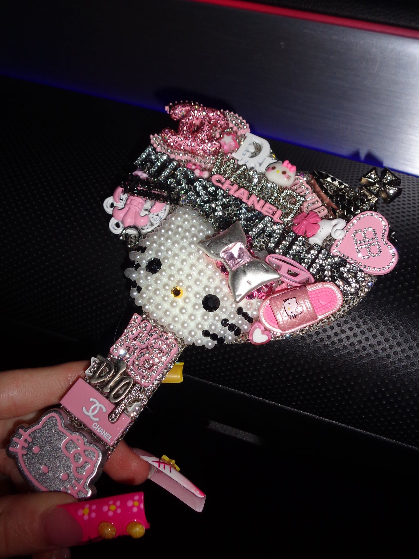 Custom mini heart mirror ♡