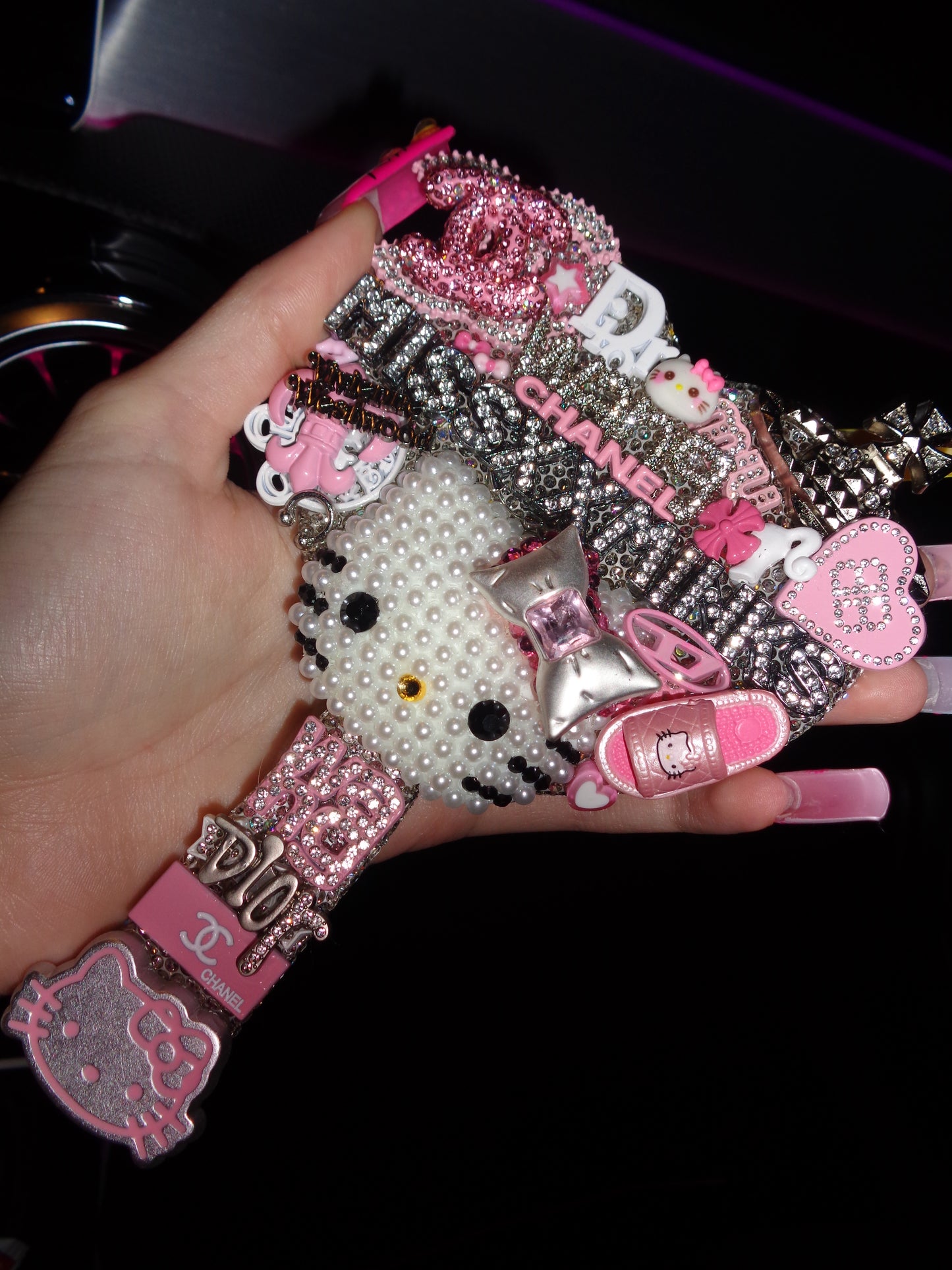 Custom mini heart mirror ♡